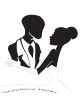Ruth Rudin Soulmates Silhouette Personalized Ketubah